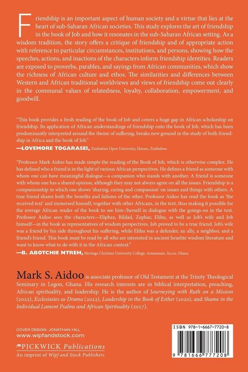 Produktbild: Friendship in the Book of Job