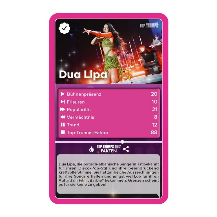 Produktbild: Top Trumps Popstars