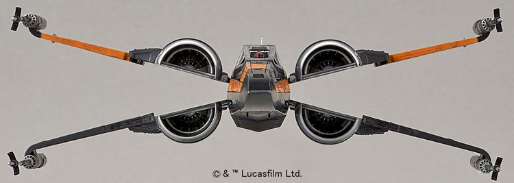 Produktbild: Modellbau BANDAI Poe's X-Wing Fighter