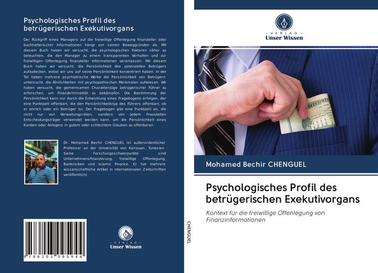 Produktbild: Psychologisches Profil des betr&uuml;gerischen Exekutivorgans
