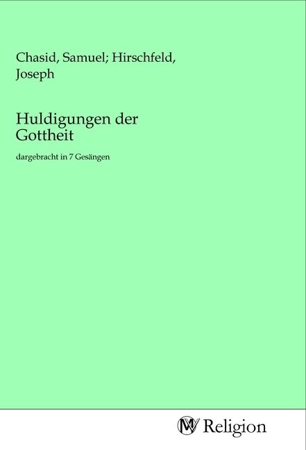 Produktbild: Huldigungen der Gottheit