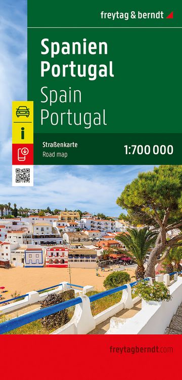 Produktbild: Freytag & berndt Stra&szlig;enkarte Spanien - Portugal 1:700.000