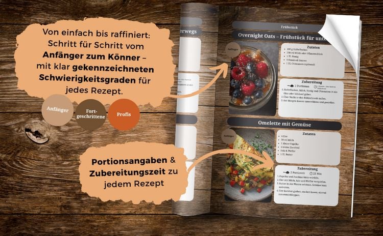 Produktbild: Kochbuch f&uuml;r M&auml;nner: M&auml;nner, Messer, Mahlzeit - 95 Rezepte f&uuml;r M&auml;nner - Anf&auml;nger Kochbuch als M&auml;nner Geschenke