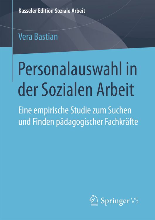 Produktbild: Personalauswahl in der Sozialen Arbeit