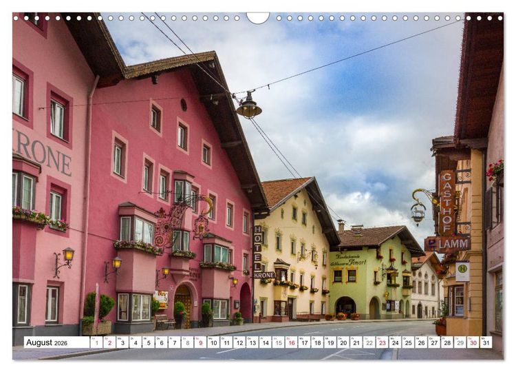Produktbild: Reise nach Tirol - Die kleinen D&ouml;rfer bei Innsbruck (Wandkalender 2026 DIN A3 quer), CALVENDO Monatskalender