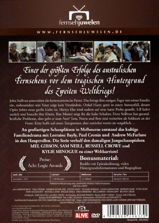Produktbild: Die Sullivans - Staffel 4/Folge 151-200 [7 DVDs]