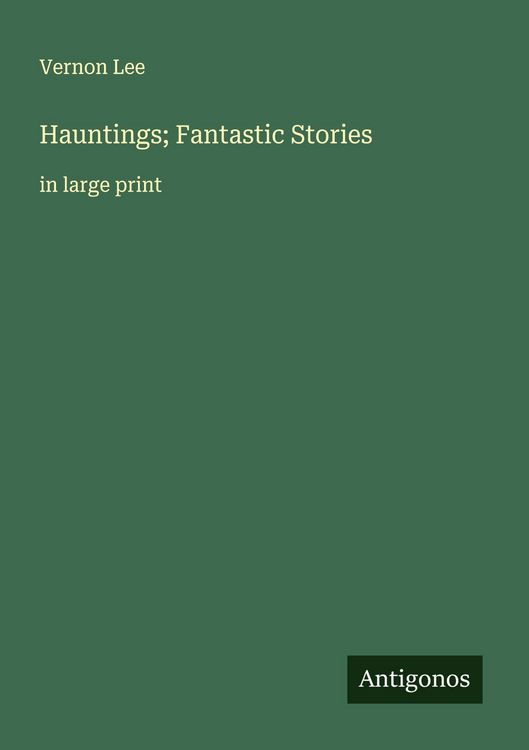 Produktbild: Hauntings; Fantastic Stories