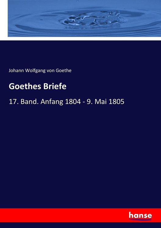 Produktbild: Goethes Briefe