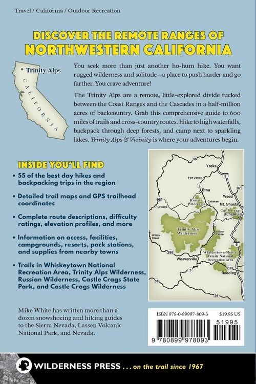 Produktbild: Trinity Alps & Vicinity: Including Whiskeytown, Russian Wilderness, and Castle Crags Areas
