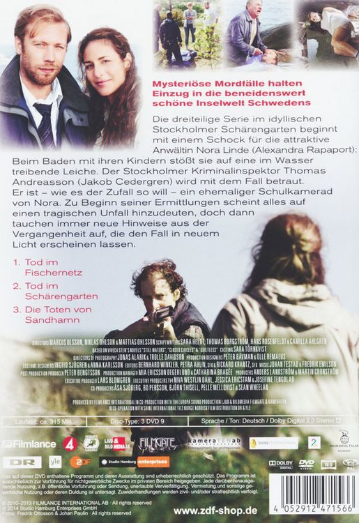 Produktbild: Mord im Mittsommer 1-3 [3 DVDs]