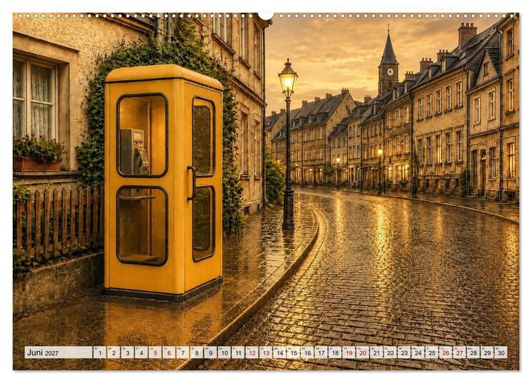 Produktbild: Nostalgische Augenblicke (Wandkalender 2027 DIN A2 quer), CALVENDO Monatskalender