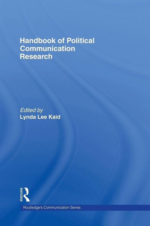 Produktbild: Handbook of Political Communication Research