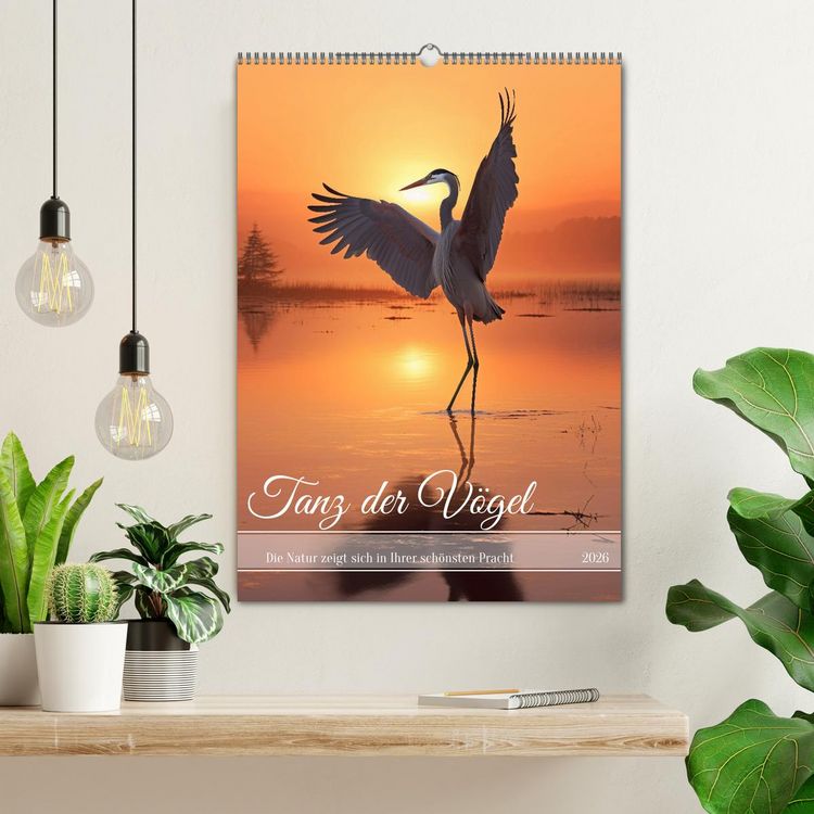 Produktbild: Tanz der V&ouml;gel (Wandkalender 2026 DIN A2 hoch), CALVENDO Monatskalender