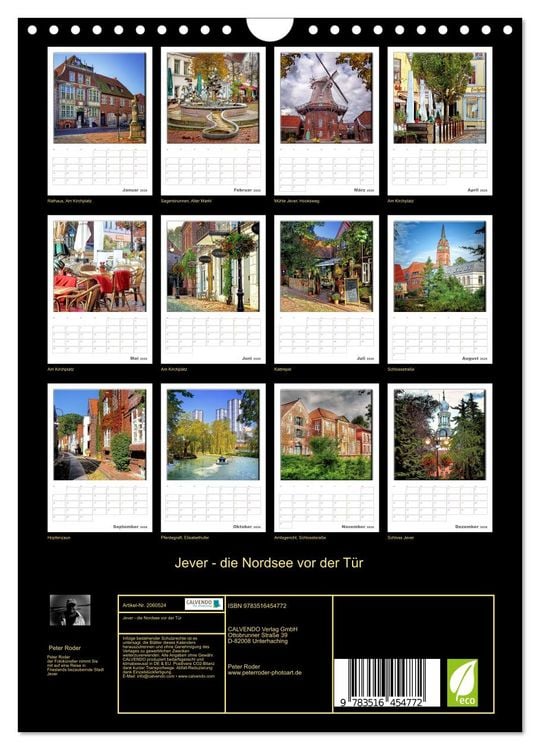 Produktbild: Jever - die Nordsee vor der T&uuml;r (Wandkalender 2026 DIN A4 hoch), CALVENDO Monatskalender