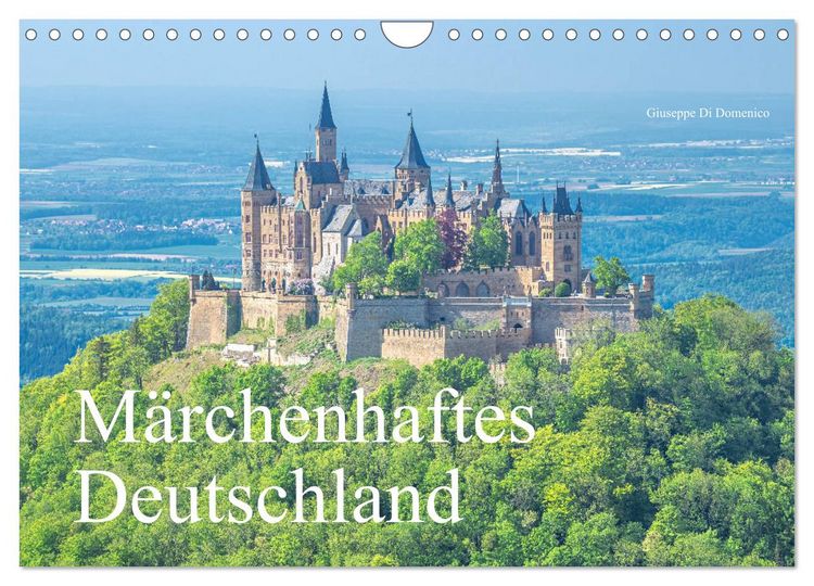 Produktbild: M&auml;rchenhaftes Deutschland (Wandkalender 2026 DIN A4 quer), CALVENDO Monatskalender