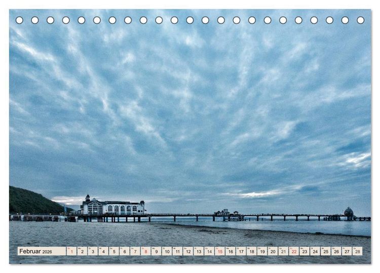Produktbild: Urlaubsparadies R&uuml;gen (Tischkalender 2026 DIN A5 quer), CALVENDO Monatskalender