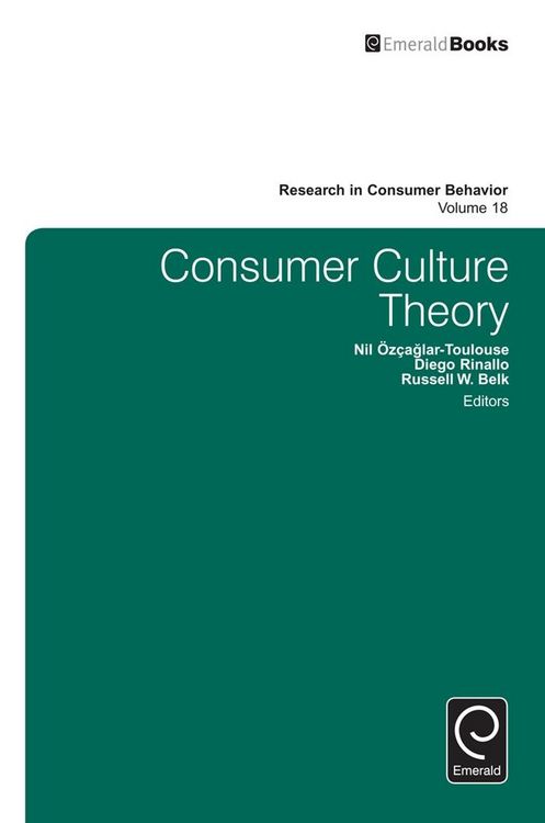 Produktbild: Consumer Culture Theory