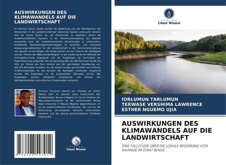 Produktbild: Auswirkungen des Klimawandels Auf die Landwirtschaft