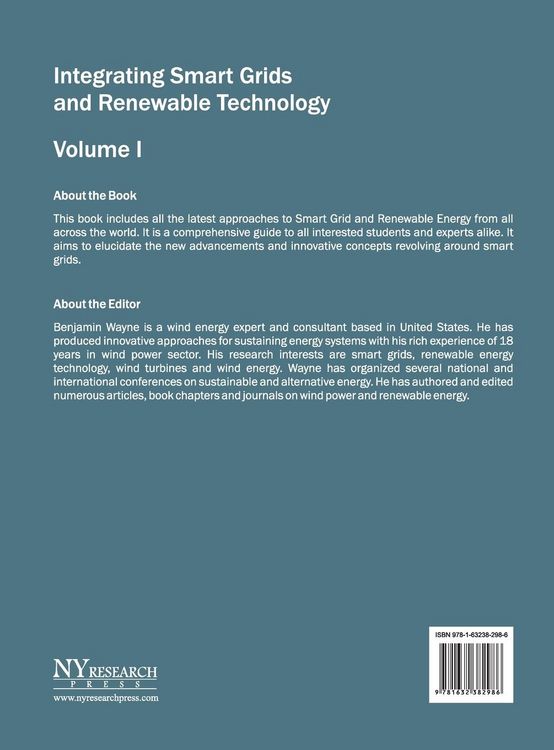 Produktbild: Integrating Smart Grids and Renewable Technology