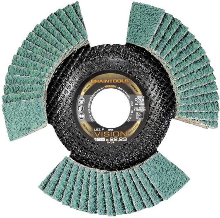 Produktbild: Rhodius 207079 LSZ F VISION Lamellenschleifscheibe Durchmesser 125 mm 1 St.