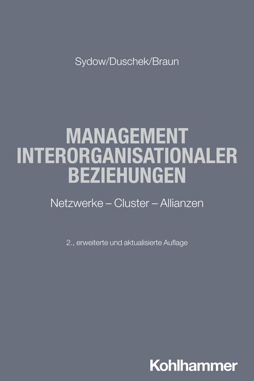 Produktbild: Management interorganisationaler Beziehungen