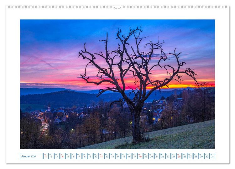 Produktbild: G&uuml;ttingen im Hegau (Wandkalender 2026 DIN A2 quer), CALVENDO Monatskalender