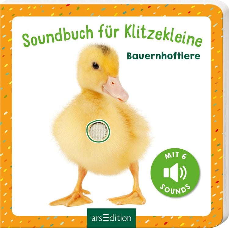 Produktbild: Soundbuch f&uuml;r Klitzekleine &ndash; Bauernhoftiere