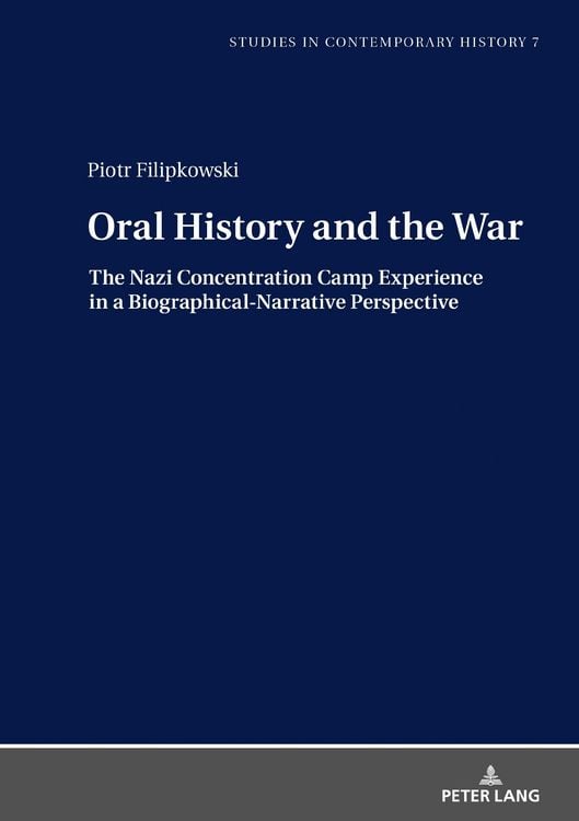 Produktbild: Oral History and the War