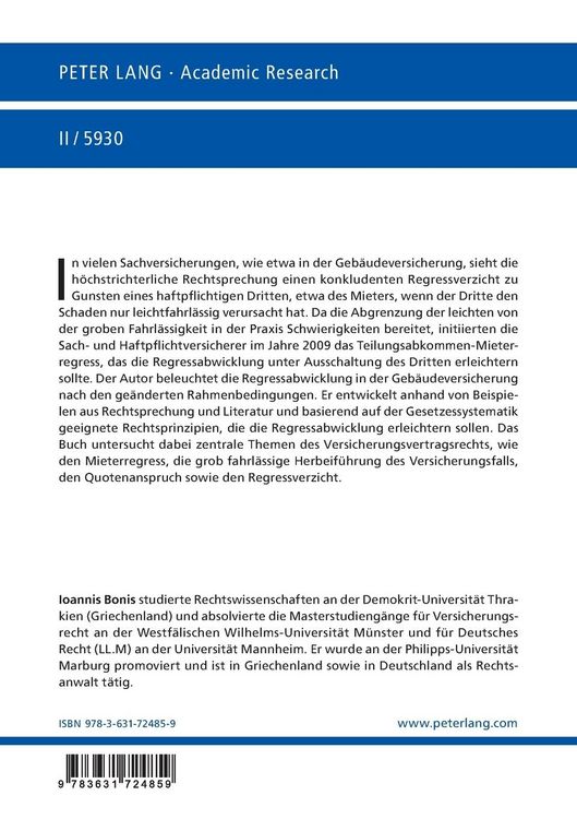 Produktbild: M&ouml;glichkeiten und Grenzen zum vertraglichen Schutz eines haftpflichtigen Dritten im Rahmen einer Sachversicherung
