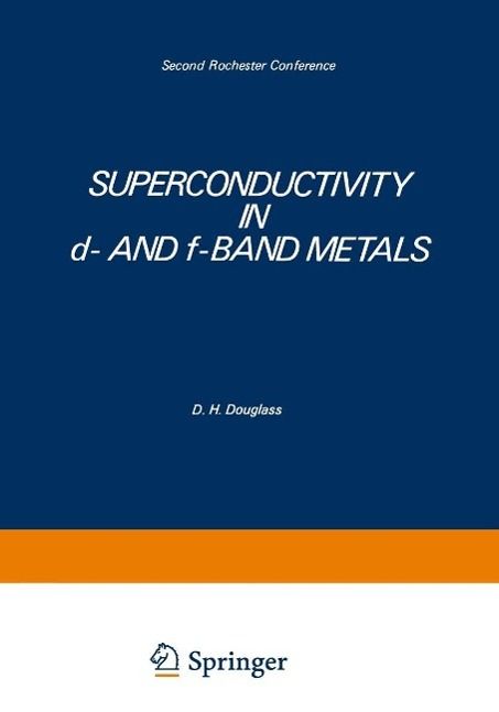 Produktbild: Superconductivity in d- and f-Band Metals