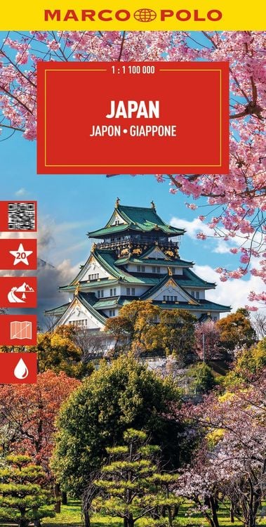 Produktbild: MARCO POLO Reisekarte Japan 1:1,1 Mio.