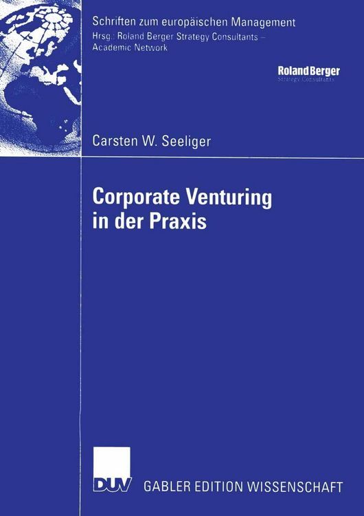 Produktbild: Corporate Venturing in der Praxis
