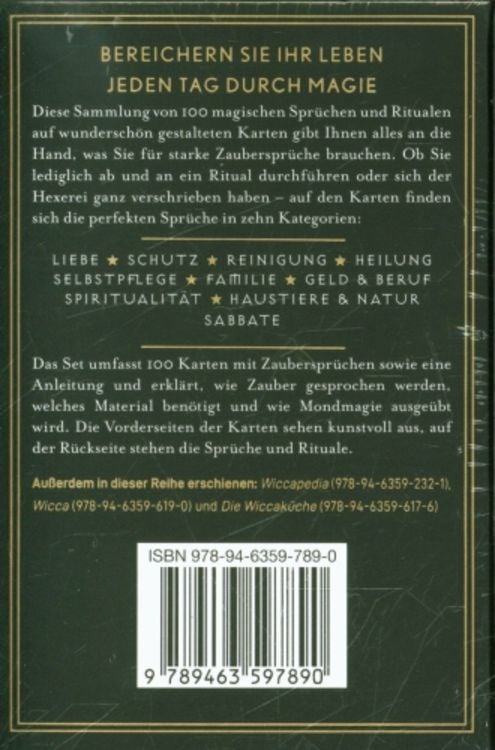 Produktbild: Wiccapedia Zauberkarten