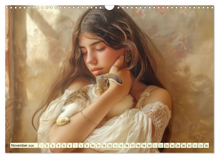 Produktbild: Tierliebe - In exotischer Umgebung (Wandkalender 2026 DIN A3 quer), CALVENDO Monatskalender
