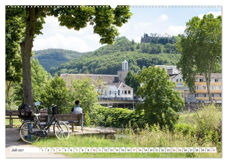 Produktbild: Ruhrtal mit Lennetal - Radland Deutschland (Wandkalender 2027 DIN A2 quer), CALVENDO Monatskalender