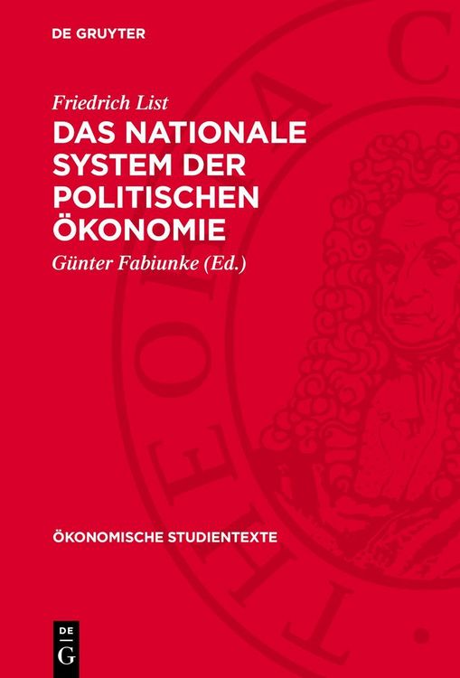 Produktbild: Das nationale System der politischen &Ouml;konomie
