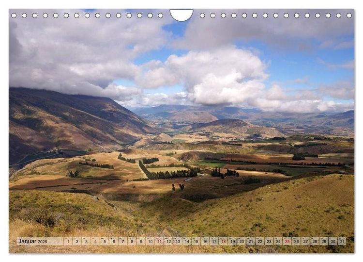 Produktbild: Kia ora, Aotearoa - Wunderbares Neuseeland (Wandkalender 2026 DIN A4 quer), CALVENDO Monatskalender