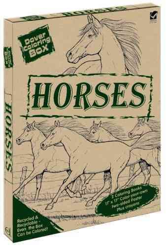 Produktbild: Dover Coloring Box: Horses [With Poster and Crayons and 2 Paperbacks]