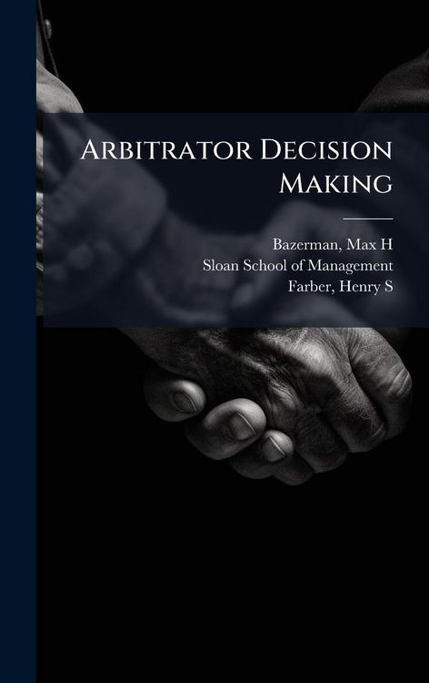 Produktbild: Arbitrator Decision Making