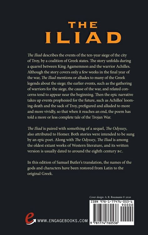 Produktbild: The Iliad (Deluxe Library Edition)