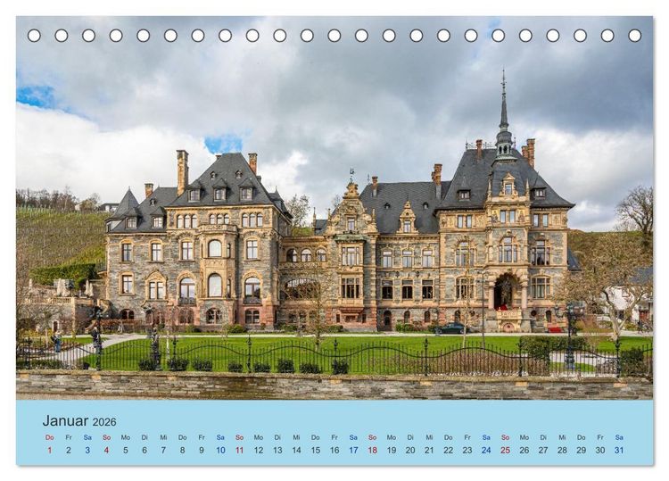 Produktbild: Moselansichten (Tischkalender 2026 DIN A5 quer), CALVENDO Monatskalender