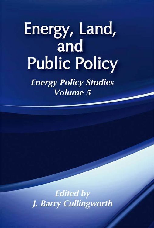 Produktbild: Energy, Land and Public Policy