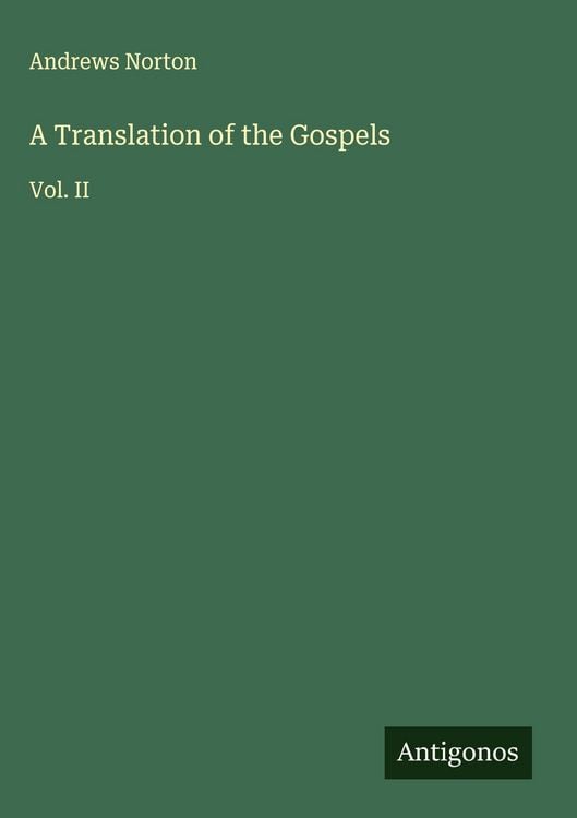 Produktbild: A Translation of the Gospels