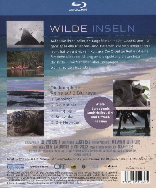Produktbild: Wilde Inseln - Staffel 1 [2 BRs]