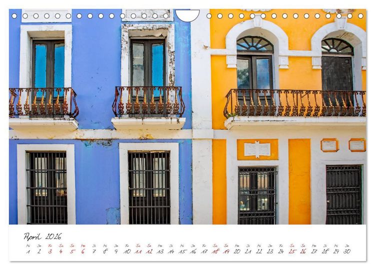 Produktbild: San Juan - Inselstadt in der Karibik (Wandkalender 2026 DIN A4 quer), CALVENDO Monatskalender