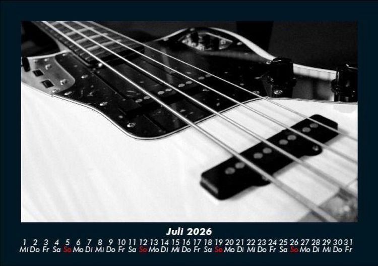 Produktbild: Musik 2026 Fotokalender DIN A5