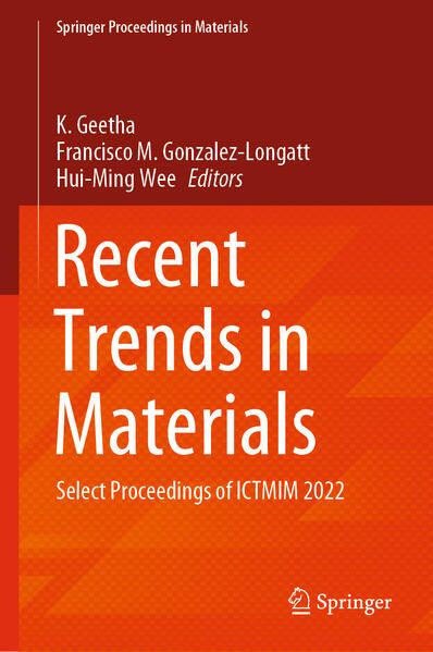 Produktbild: Recent Trends in Materials