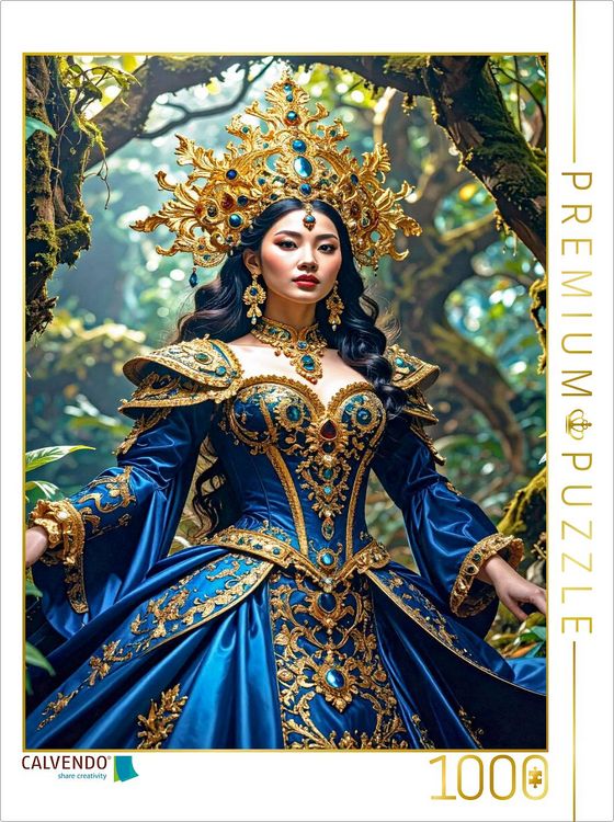 Produktbild: CALVENDO Puzzle Mai: Die erbl&uuml;hende K&ouml;nigin | 1000 Teile Lege-Gr&ouml;&szlig;e 64x48cm Foto-Puzzle f&uuml;r gl&uuml;ckliche Stunden