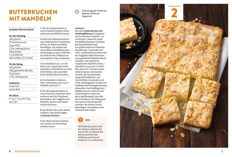 Produktbild: Meine Lieblingsrezepte: Blechkuchen