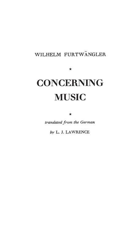 Produktbild: Concerning Music
